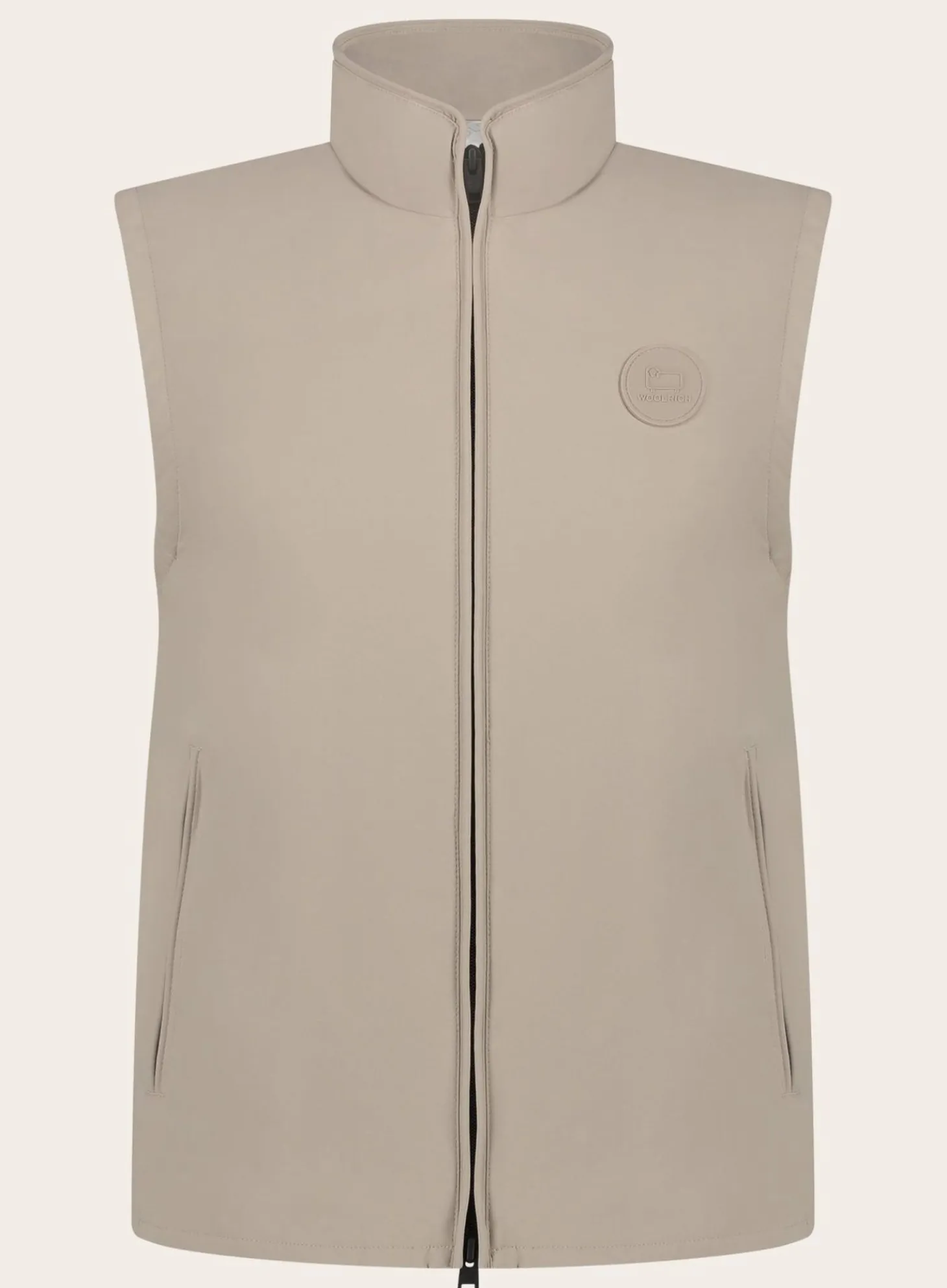 Bodywarmer Met Opstaande Kraag