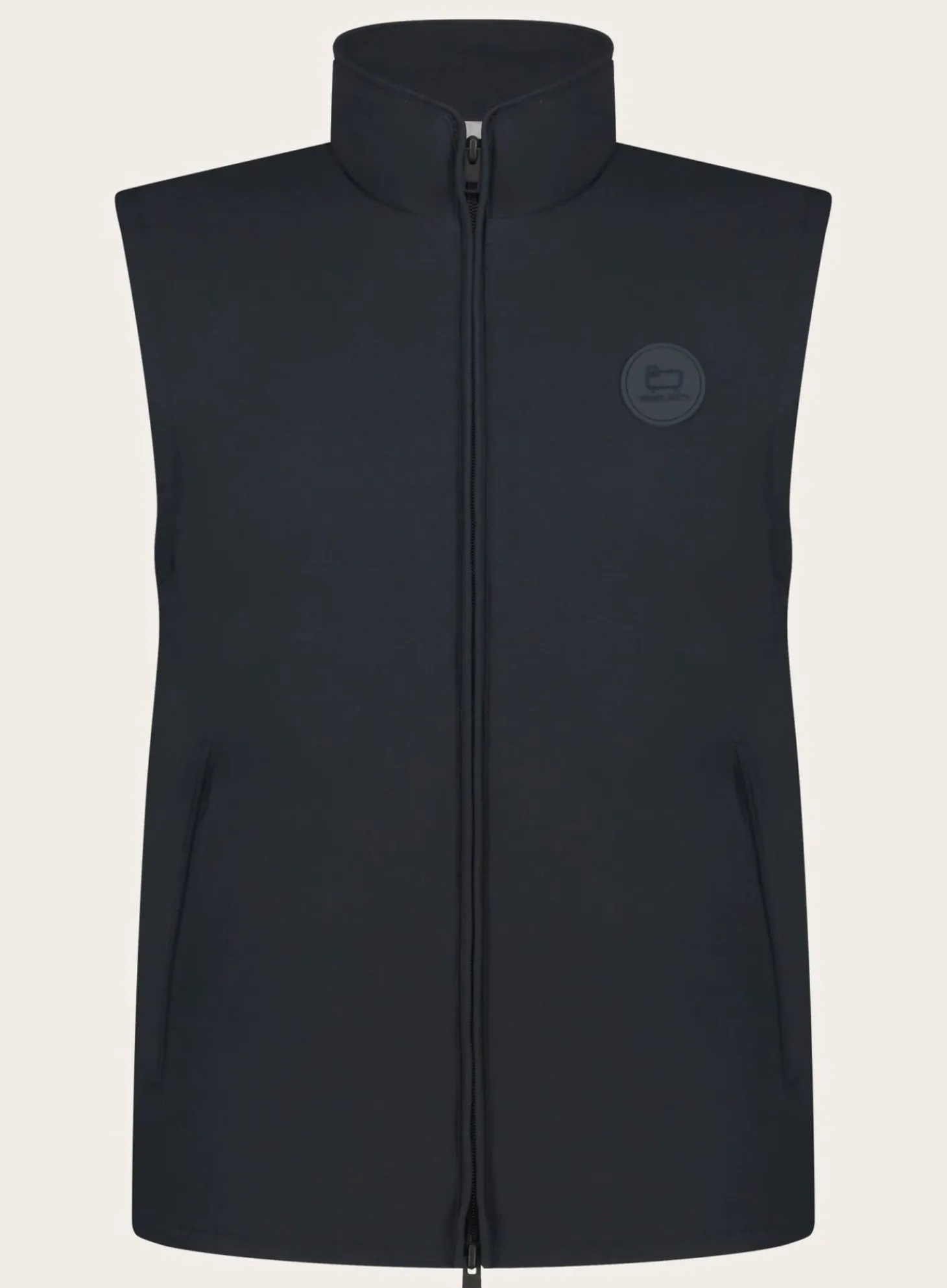 Bodywarmer Met Opstaande Kraag