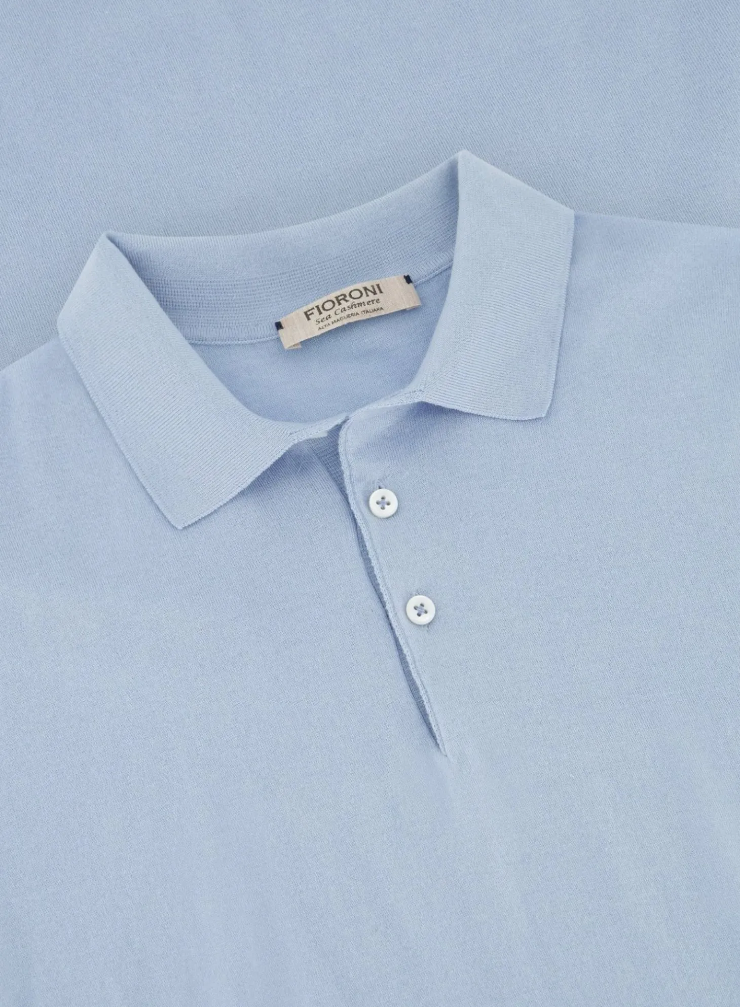Polo Van Katoen En Cashmere