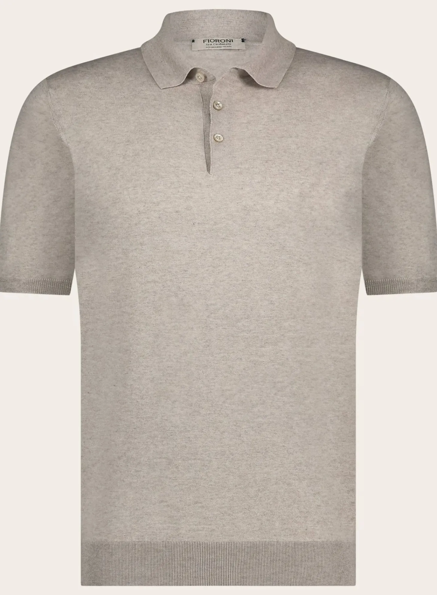 Polo Van Katoen En Cashmere