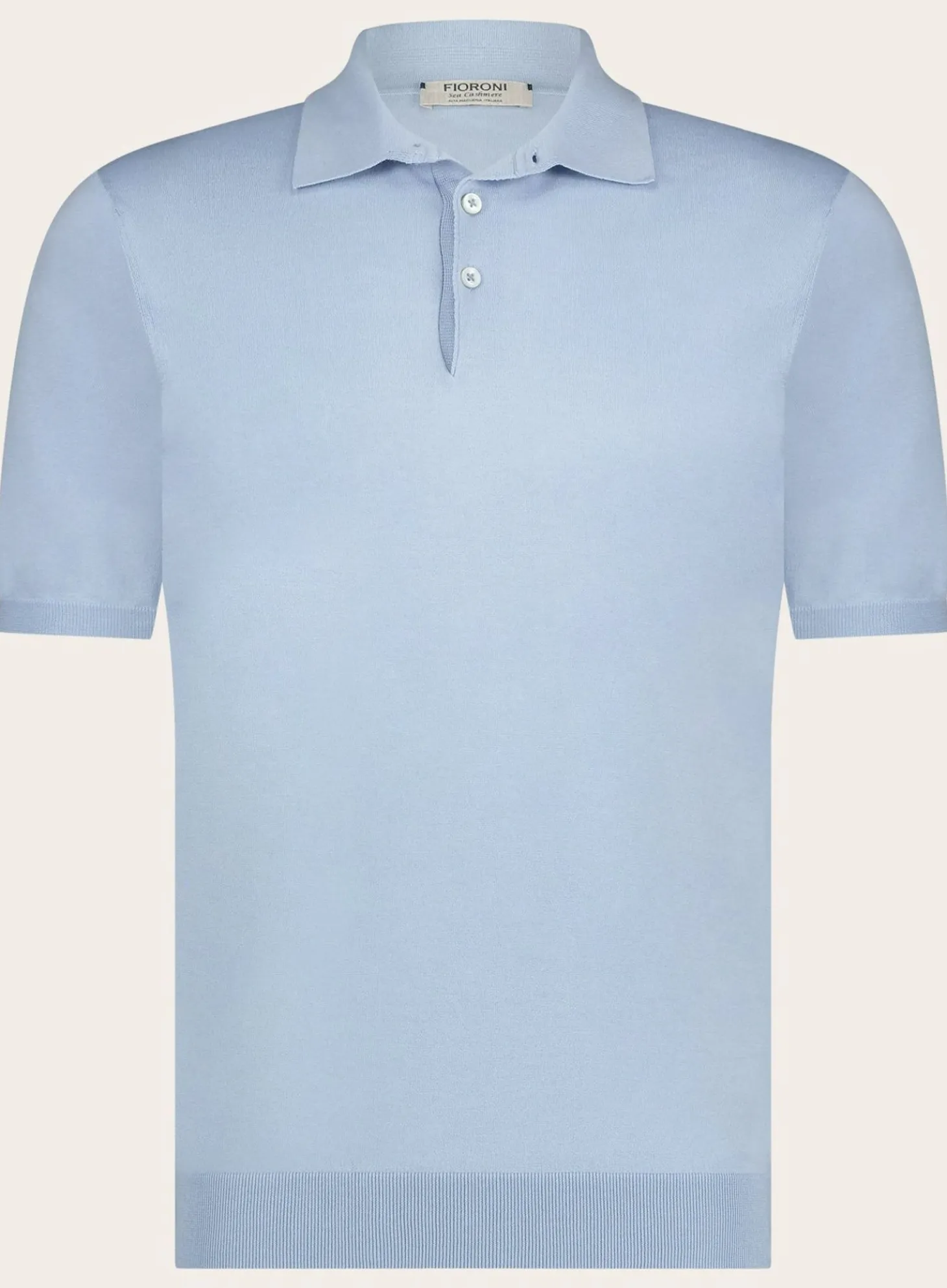 Polo Van Katoen En Cashmere