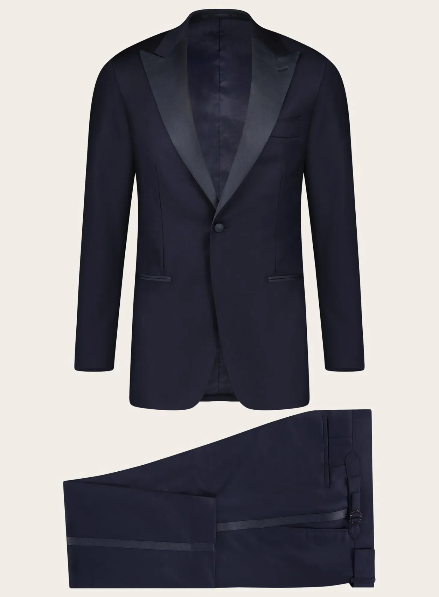 Slim-Fit Tuxedo Van Wol