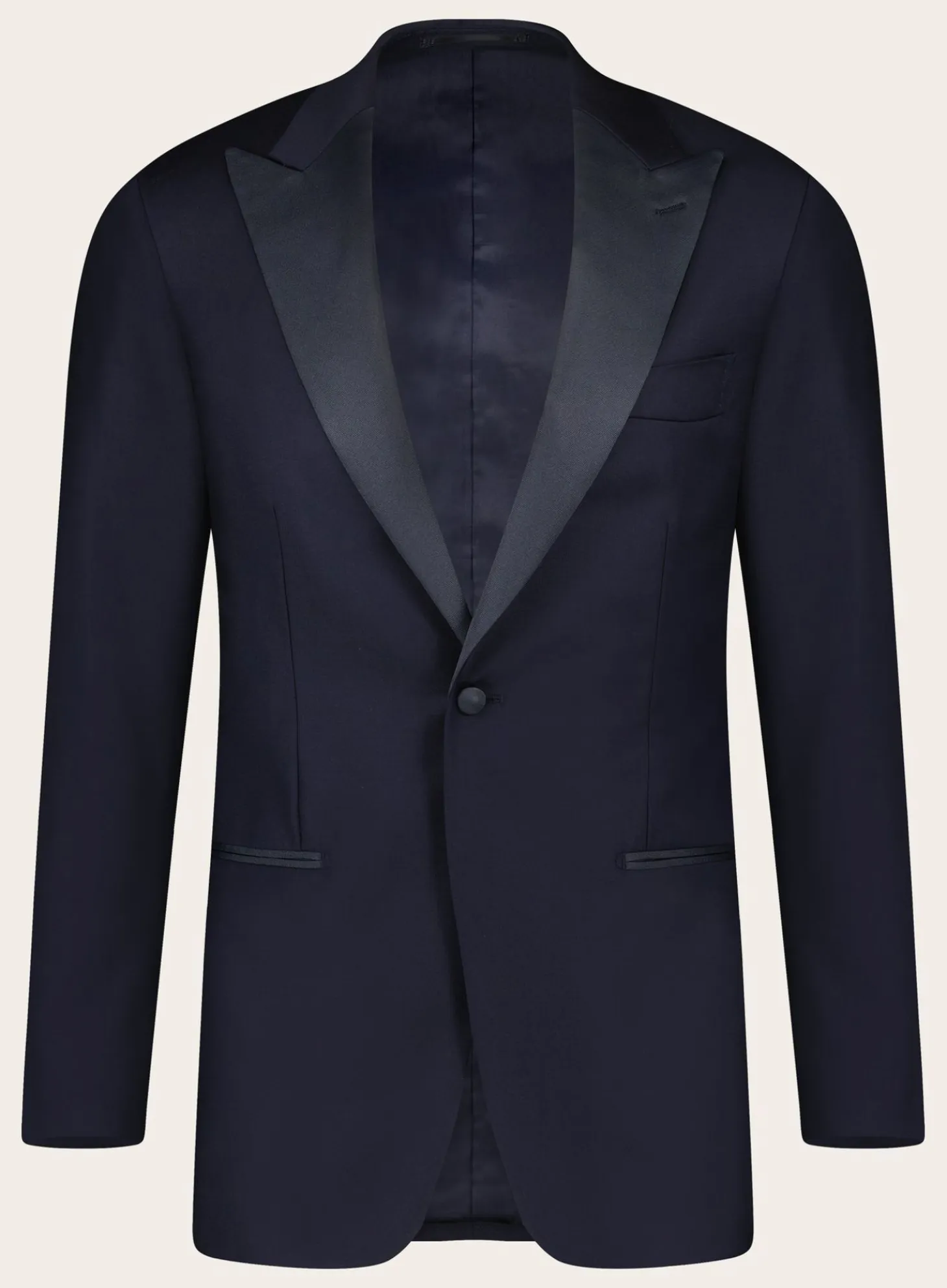 Slim-Fit Tuxedo Van Wol