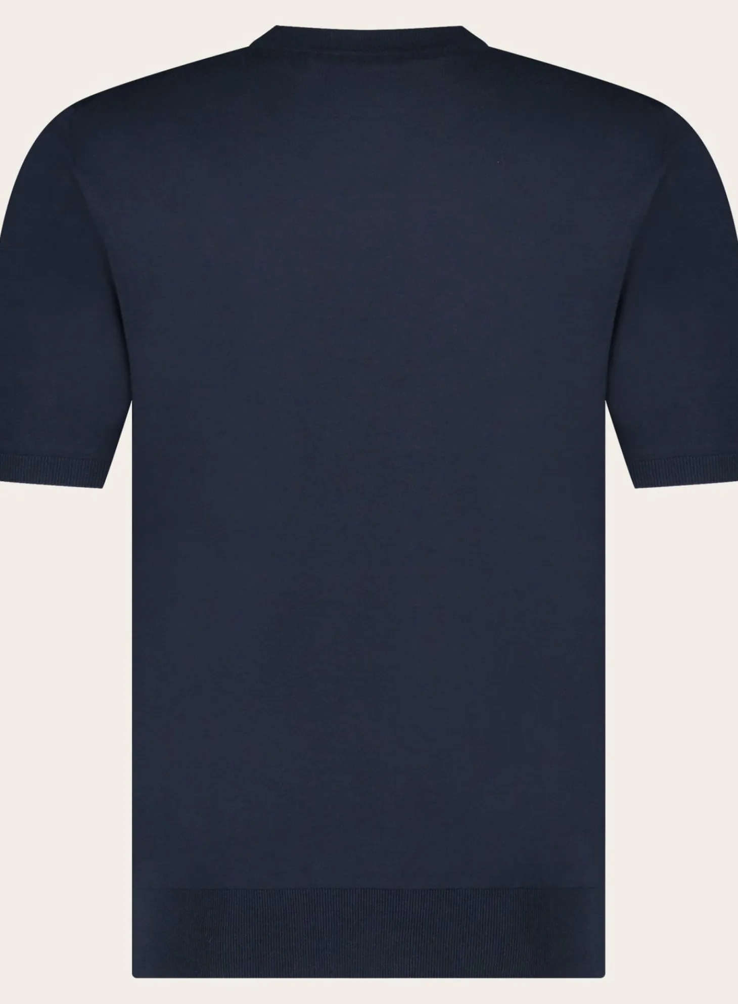 T-Shirt Van Katoen En Cashmere