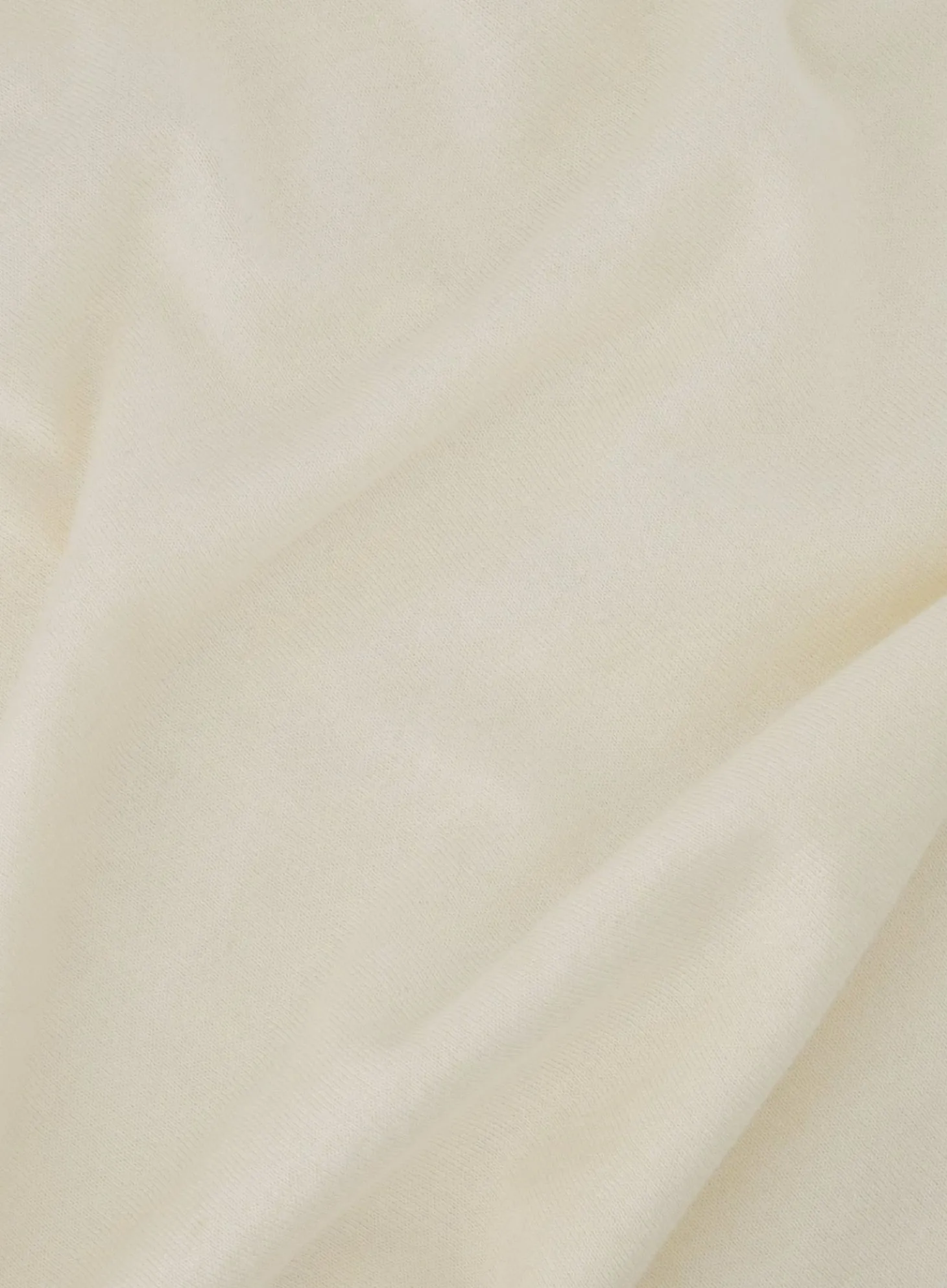 T-Shirt Van Katoen En Cashmere