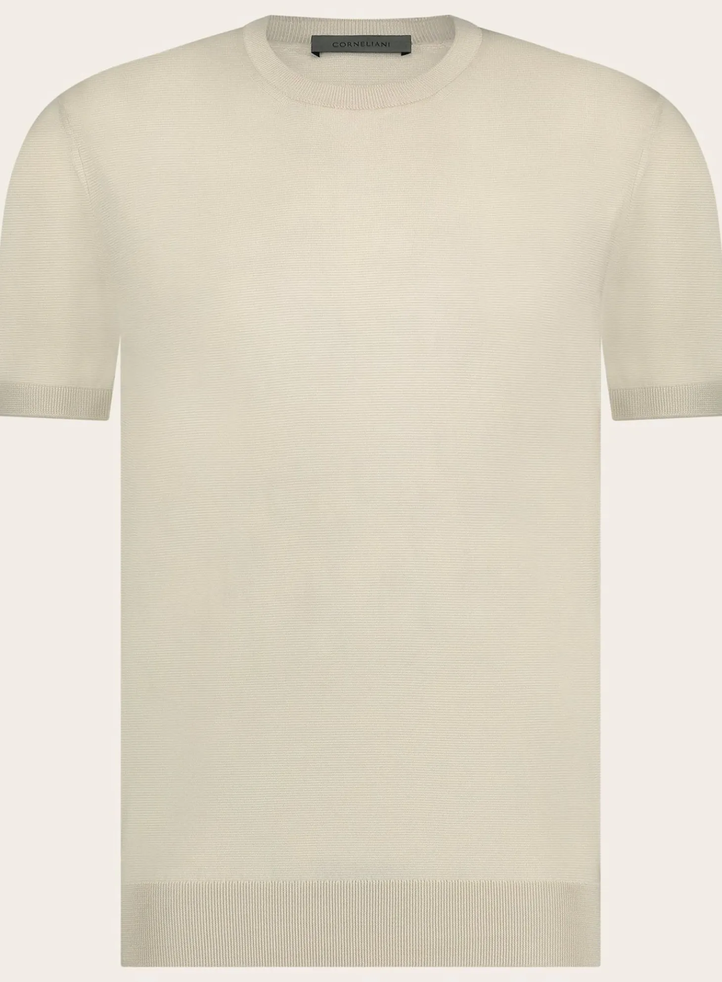 T-Shirt Van Zijde En Katoen