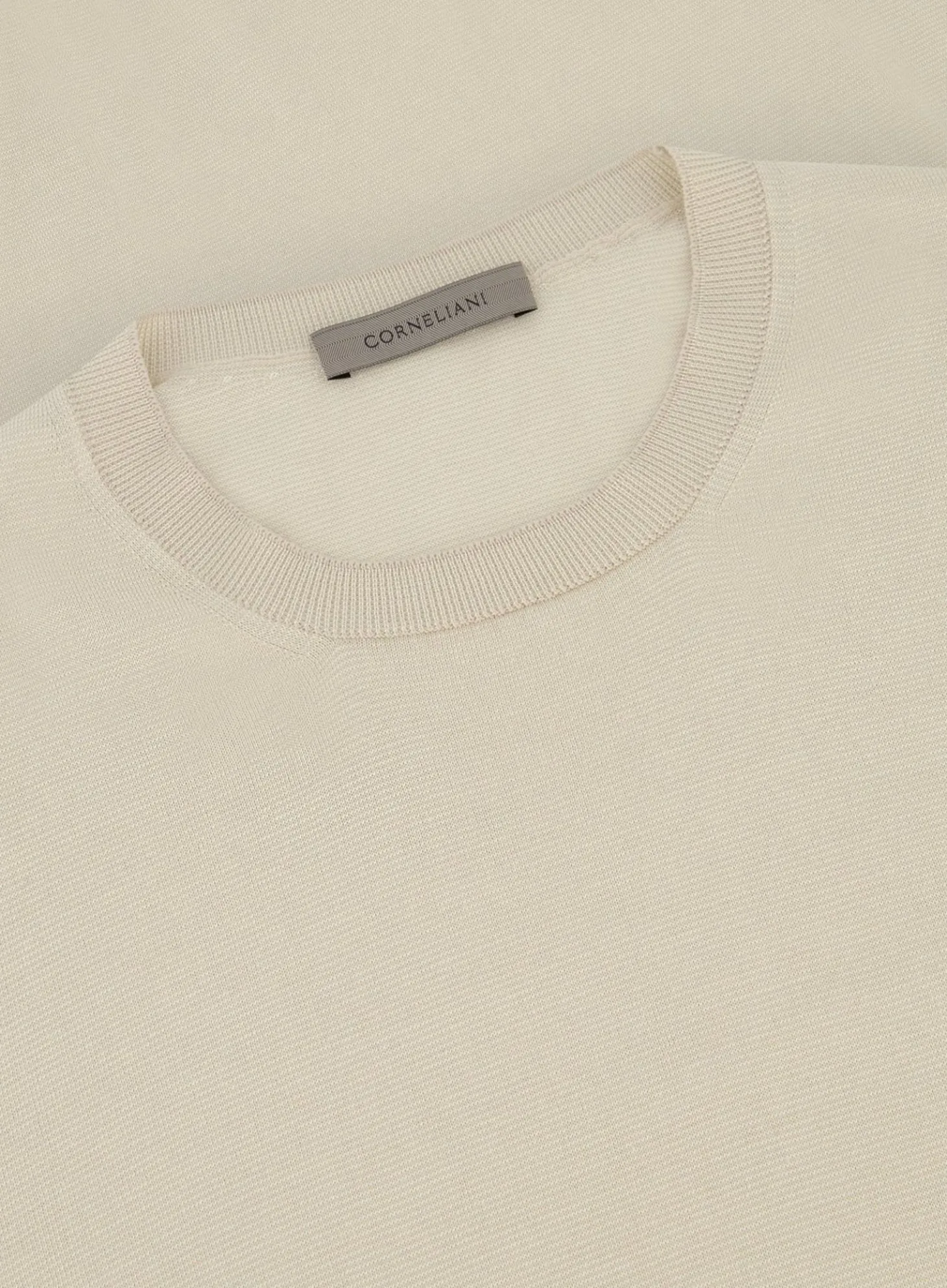T-Shirt Van Zijde En Katoen